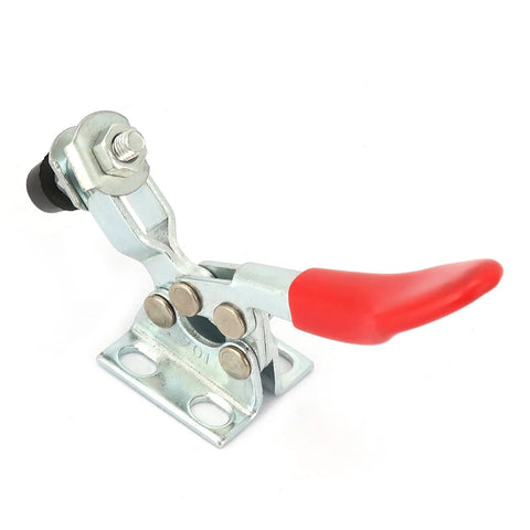 Heavy Duty Carbon Steel Toggle Clamp With 500 Lbs Holding Capacity For Woodworking Jigs And Welding Fixtures, side view