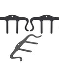 Three Pack M Shaped Metal Music Page Holder Clips For Sheet Music Black Durable Piano Book Clips For sheet music