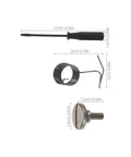 Replacement Screws And Springs Kit For Sewing Machines, High Precision Pro Grade Steel Parts For Durable, Easy DIY Assembly, Perfect For Daily Sewing And Studio Use. with screwdriver, spring, screw
