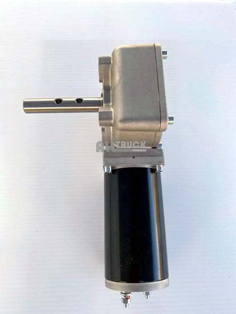 1200 Watt Tarp Motor For Dump Trucks And Trailers With Chrome Cover Built Tough Easy Mount Universal Fit Side View