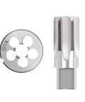 Heavy Duty Alloy Steel Pipe Tap Die Set For Cutting G Thread With Precision Right Hand Design For Professional Plumbing And DIY Machining Projects, G1/4 die and tap