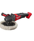 Badass Cordless Rotary Buffer Polisher With Adjustable Variable Speed Settings And 7 Inch Pad for removing tough oxidation.