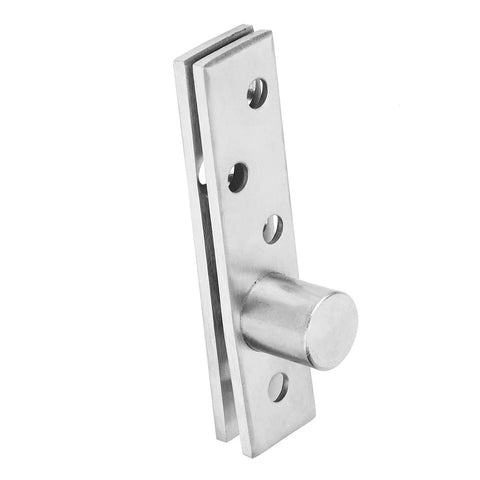 Dope 360 Degree Pivot Stainless Steel Door Hinge 75mm Long, 2 Pack, Revolving Brushed Finish With Countersunk Screw Holes And Eccentric Shaft