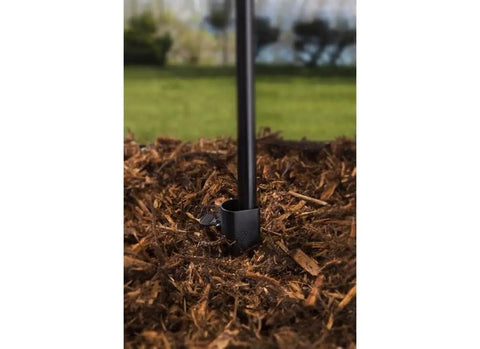 Ns Torch Stake For Outdoor Lighting, Heavy Duty Garden Torch Stake With Easy Inground Install, Weather Resistant No Color Finish