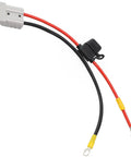 Badass Heavy Duty Waterproof Extension Cord 10 AWG 50A Power Cable with M8 connectors for rugged industrial use.