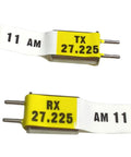AM 27MHz RC Crystals TX and RX Set for Haiboxing RC Buggy Cars and Off Road Trucks, 1 Pair Transmitter Receiver Crystals