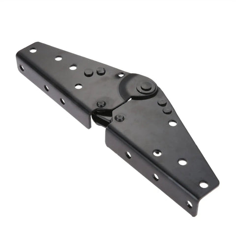 Adjustable Three-Position Sofa Bed Angle Mechanism Hinges, Heavy Duty Black Furniture Hardware Fittings Screws, Converts Couch To Bed