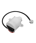 Top Shelf Ice Maker Water Pump Replacement For Small Bullet And Cubed Units Compatible With Model Zlwb 12 showing a compact pump with wires.
