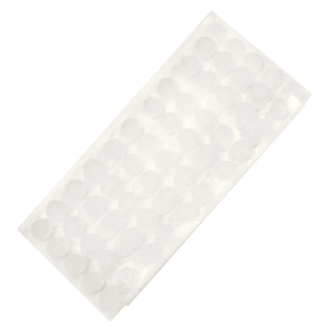 Reusable Mounting Adhesive Putty Dots Pack Of 100 Colorless For Posters, Artwork And Certificates At Home, In Class Or Dorm, Easy To Use, Quick Hold, Removable And Non Messy, Leaves No Residue On Surfaces., clear pack of 100 adhesive dots on backing sheet