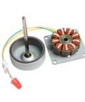 3 Phase Micro Wind Handheld Brushless Generator Teaching Model For Hands On DIY Motor Projects 24V Output Kit components