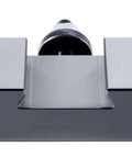 Front view of BXA Style 2 Extra Large Quick Change Tool Holder For Three Quarter Inch Turning Tools, steel construction
