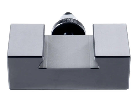 Front view of BXA Style 2 Extra Large Quick Change Tool Holder For Three Quarter Inch Turning Tools, steel construction