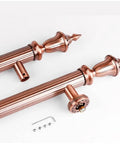 European Antique Glass Cabinet Drawer Handle In Solid 201 Stainless Steel With Brushed Finish, Classic Cylindrical Grip, 80cm Long