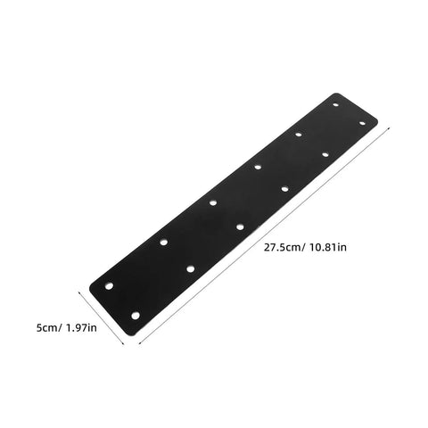 Heavy Duty Stainless Steel Flat Brace Bracket Set 4 Pieces Beef Up Furniture Corners And Shelf Reinforcement Fixing Joining Mending Plates