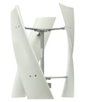 500W Vertical Wind Generator for Off Grid Power, 24V Output Wind Turbine With Controller, Aerodynamic Spiral Blades and Auto Windward Adjustment