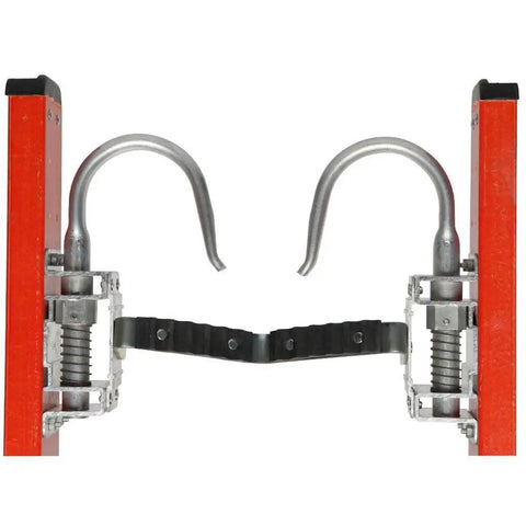 Cable Hook And V Rung Assembly In Aluminum All In One Dual Function Hook And V Rung With Rubber Pad For Slip Resistant Performance