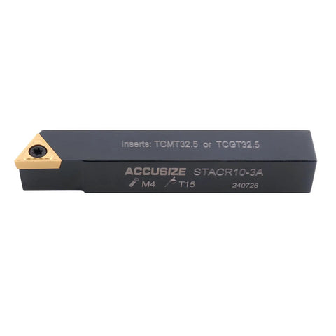 Five Eighths Inch Mini Indexable Turning Tool Boring Kit With Five Holders For A Tight Rigid Lathe Setup And TCMT325 Inserts