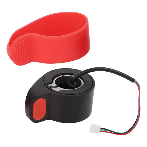 Thumb Accelerator Speed Dial For Electric Scooters Silicone Sleeve Non Slip Grip Durable ABS Build Easy Install Smooth Acceleration Compatible With PRO2 And Similar Models