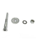 Prop Adapter For Commander MPD 1.4m RC Airplane EFL14833 Hardware And Linkages Upgrade Plug And Play Prop Mount For Stable Thrust And Smooth Control Silver Finish Replacement Part, silver adapter with washer and nut