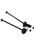 96mm CVD Drive Shaft Set Steel For Tekno NB48.2 Upgrade Kit, Beefed-Up Heavy-Duty High-Strength Steel, Precision Ground Shafts For Smooth Power Transfer, Balanced Drivetrain, 2 Pieces RC Car Parts For Pro Buggy, black RC drive shafts with pins