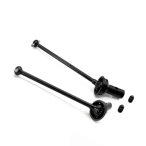 96mm CVD Drive Shaft Set Steel For Tekno NB48.2 Upgrade Kit, Beefed-Up Heavy-Duty High-Strength Steel, Precision Ground Shafts For Smooth Power Transfer, Balanced Drivetrain, 2 Pieces RC Car Parts For Pro Buggy, black RC drive shafts with pins