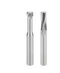 Pro Grade Carbide Threaded Milling Cutter With Single Tooth Three Full Thread For CNC Cutting Tools Aluminum End Mills Countersink Drill Bits