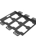 Two Pack Toolbox Mounting Plates With One Hundred Pound Capacity Anti Slip Tool Storage Mounts, stainless steel, pre-drilled holes