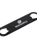 1911 Barrel Bushing Wrench Black Anodized Aluminum Handle with Black Oxide Finish, heavy duty multitool close-up angle