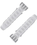Concrete Wall Anchors For TV Wall Mount Installation Suitable For Concrete Or Brick Walls Durable Plastic Anchor Bolts 10x50mm White 6 Pack