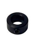 Heavy Duty 5/16 Inch Bore Shaft Collar With Zinc Plated Solid Carbon Steel Lead Screw Lock Ring, side view