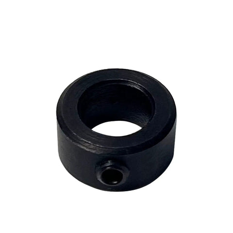 Heavy Duty 5/16 Inch Bore Shaft Collar With Zinc Plated Solid Carbon Steel Lead Screw Lock Ring, side view