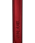 Master Pin Follower Locksmith Tool Pro Grade Aluminum Quick Twist for upper chamber pins, red anodized finish, standing view
