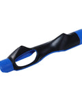 Grip Trainer Attachment For Kids And Women Beginners That Improves Hand Position On The Golf Club, Right Handed Swing Trainer, black and blue