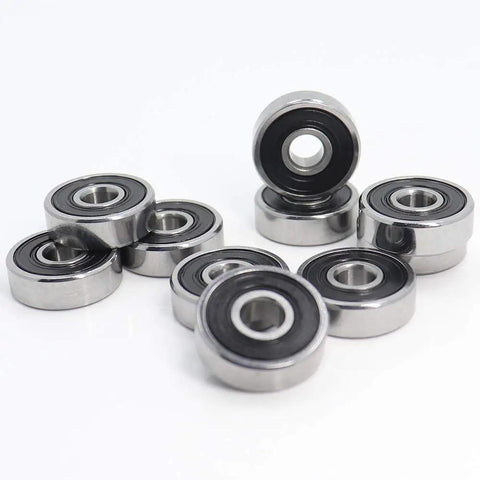 10 Piece Set 625 2Rs Miniature Ball Bearings 5X16X5mm Double Rubber Sealed Chrome Steel Deep Groove Parts For Voron Mobius 3D Printer Drop Right In And Roll Free Every Time