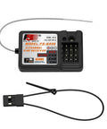 GR3E 2.4G Three Channel RC Receiver For AFHDS 1A Transmitters with cables and antenna.