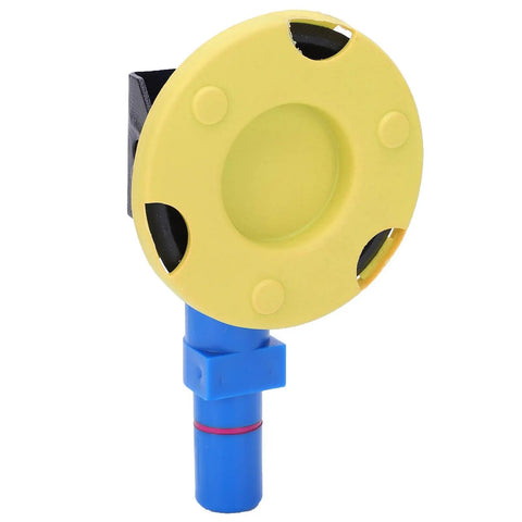 3 Inch Hand Pump Suction Cup Vacuum Tool For Dent Repair And Furniture Decoration, Heavy Duty Abs With Rubber Cup For Flat And Curved Surfaces, Strong Vacuum, Secure Attachment, Durable Grip And Longlasting Performance. Yellow ABS hand pump suction cup with blue handle