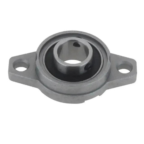Badass Four Piece Pillow Block Bearing Set KFL Series Zinc Alloy 8 To 20 MM Bore Heavy Duty Units Built Like Tanks To Resist Rust And Handle Daily Grind With Dust Tight Seals Sure Fire Smooth Spin For Shop Machine Ops Wherever You Go. KFL pillow block bearing, zinc alloy, 2-bolt mounted