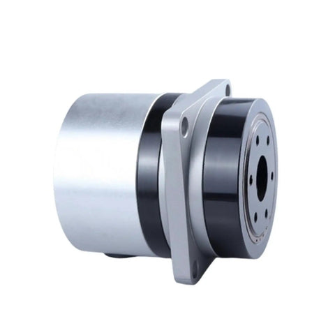 Top Tier Ngtdumzlwo PGA14-80 Harmonic Reducer Gearbox For Robot Manipulators, compact silver and black design with mounting flange.