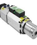 9KW Cnc Air Cooled Spindle Motor Featuring Atc Automatic Tool Changer Iso30 Bt30 Adapter Heavy Duty Frame for Metal Router Milling Rig