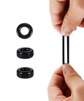 Black Eyeglass Frame Grips Hinge Tighteners Pack Of 10 For A Fast No Sweat Fix For Loose Frames Keeps Glasses Snug And Secure