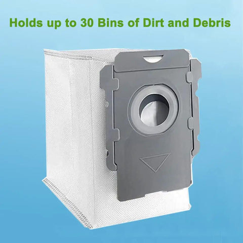 Replacement Vacuum Bags For I Series S And J Series With Automatic Dirt Disposal Easy Fit 12 Pack showing front view with label