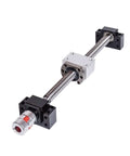 Heavy Duty SFU2005 Ball Screw Kit With Full Support And Coupling For CNC Builds, Includes DSG20H Nut Housing, BK/BF15 End Brackets, And Precision Machined Parts Perfect For DIY Machine Tool Projects, 700mm CNC linear motion kit with coupling