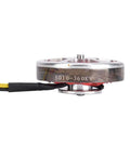 Close-up side view of Heavy Duty Brushless Motor 5010 360KV For Outdoor Multi Axis Loads With Hollow Cover And Double Bearings Low KV Power High Torque Performance Resin Stator Coating For Superior Heat Dissipation And Efficient Cooling.