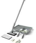 Emulsion Paint Pad Kit 9 Piece Set For Walls And Ceilings With Extension Poles and Corner Detail Applicators