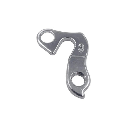 Derailleur Hanger 67 Replacement Heavy Duty Aluminum Alloy Universal Fit For Mountain Bikes Includes Mounting Bolt Silver