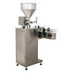 Plug And Play Automated Single Nozzle Filling Machine 100 To 1000ml Smooth Operator for paste and liquid dispensing with steel frame.
