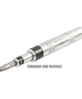Mini Impact Driver Set With One Quarter Inch Drive For Tight Spaces, Durable And Compact Automotive Tool, side view