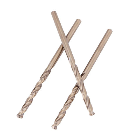 HSS M35 Cobalt Twist Drill Bits Set 4mm Pack Of 10 For Stainless Steel And Hard Alloys Pro Grade Precision Cutting Bits With 135 Degree Split Point For Metal Drilling