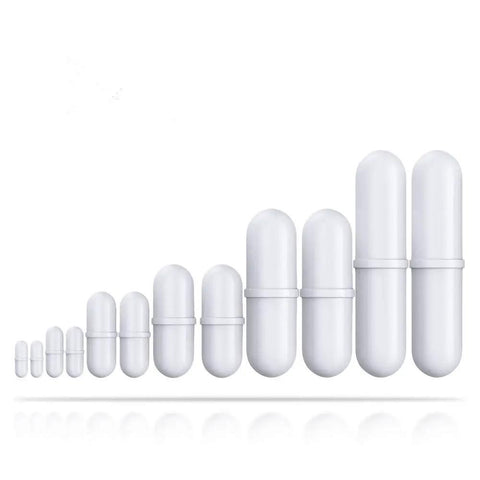 White PTFE Magnetic Stir Bar Set For Magnetic Stirrer And Mixer Octagon Spinbar Teflon Stirring Bar 12 Piece Kit Pro Grade Lab Gear
