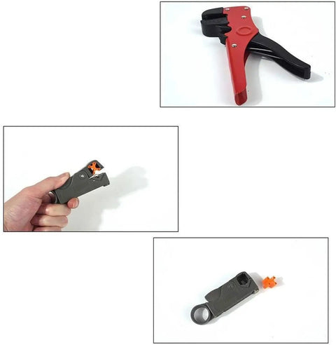 Heavy Duty Wire Stripper Pliers With Built In Cutter For Home Depot Electrical Maintenance. Pliers with ergonomic grip and dual functions.